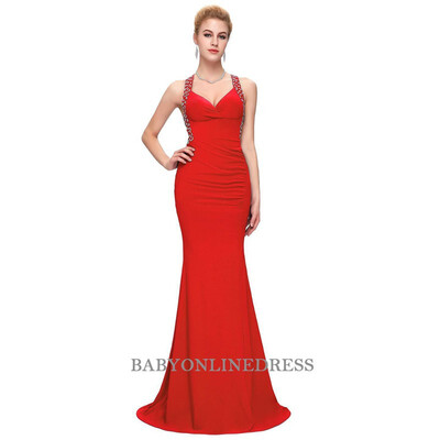 

Babyonlinedress Halter Casual Maxi Dress Womens Chiffon Formal Evening Party Dress 2018