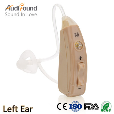

Audisound Высокое качество Brand New Hearing Aid Open Fit Усилитель звука для слухового аппарата Удобная слуховая аппаратура для зарядки левого уха USB