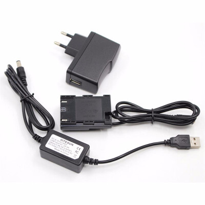 

SLR camera power bank PRO sc usb cable5V3ADR-E6 dc coupler LP-E6 dummy battery for Canon EOS 5D Mark II III 5D2 5D3 6D 7D 60D