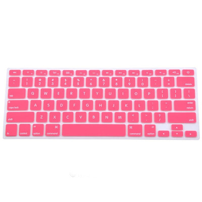 

Silicone Keyboard Cover Protector Skin for Apple Macbook Pro MAC 13 15 Air 13 Soft keyboard stickers 6 Colors
