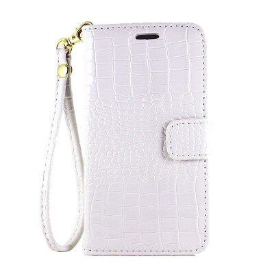 

MOONCASE Crocodile texture PU Leather Flip Wallet Card Slot Bracket Back Case Cover for Huawei Union Y538