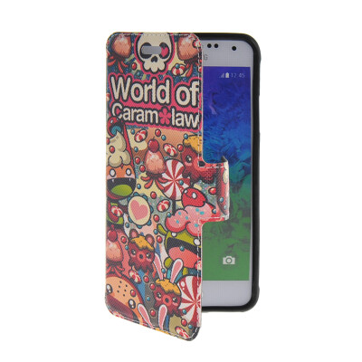 

MOONCASE Cute Pattern Leather Side Flip Wallet Pouch Stand Shell Back Case Cover For Samsung Galaxy Alpha G850F