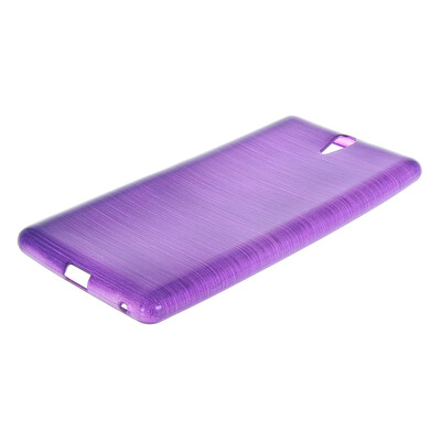

MOONCASE чехол for Sony Xperia C5 Flexible Soft Gel ТПУ силиконовая кожа Тонкий прочный чехол Обложка Фиолетовый