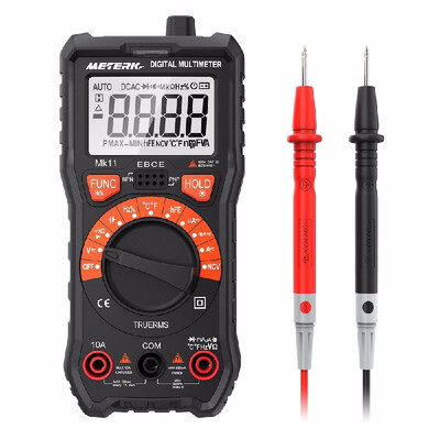 

Meterk 2000 Counts Digital Multimeter True RMS Multi-functional Auto Ranging Non Contact Voltage Multi Meter DMM Voltmeter Ohmmete