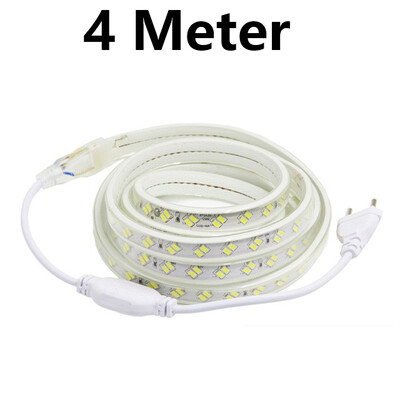 

IP67 LED Strip 220V 5730 120LEDM Waterproof Flexible Lamp Replace T5 Real 10WM With EU Plug WarmCold White