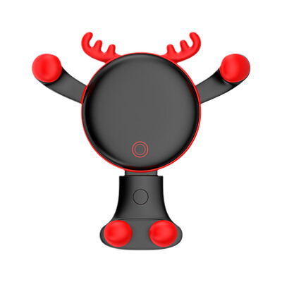 

Tuoma TOURMAX car phone holder a deer safe car outlet snap-on car navigation universal gravity sensing base X3L black
