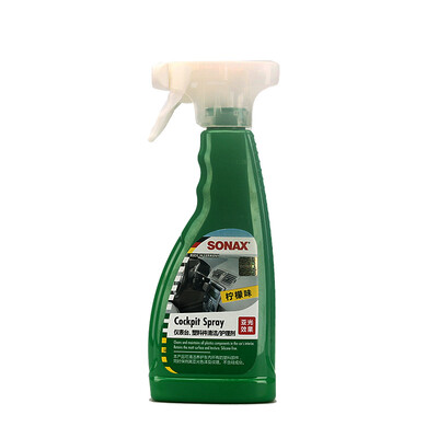 

SONAX 358 241 instrument panel plastic parts cleaning care agent lemon flavor