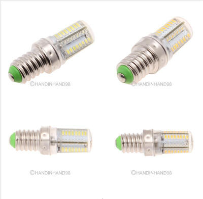 

E14 4W 64led 300lm большой мощности лампочки легких ac110-220v светодиодная лампа чуть теплые белые колбы