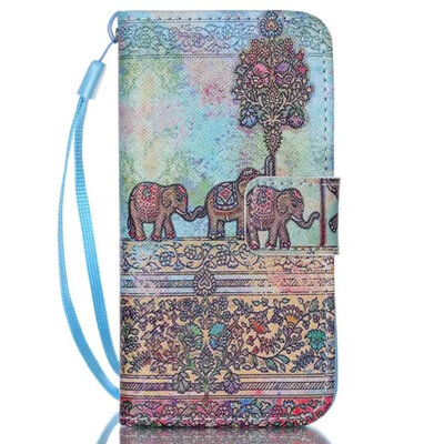

MITI Case For IPHON 5 Vintage Wallet PU Leather Phone Bag Case for iPhone 5S Case with Stand Luxury Cover for iPhone 5 Case