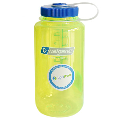 

Jingdong supermarket] music gene (nalgene) plastic space cup 1000ml wide mouth sports portable water bottle outdoor water bottle gray day682009-0070