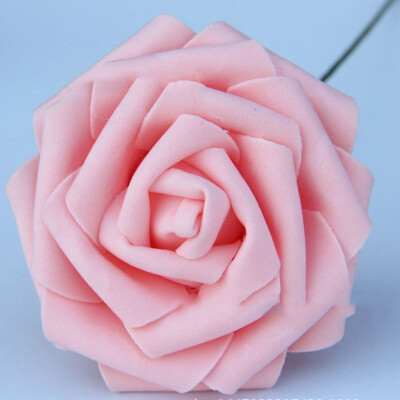 

5 Heads 8CM Artificial Rose PE Foam Flowers Dly Bride Bouquet Wreaths Wedding Home Decorative Charming Flowers