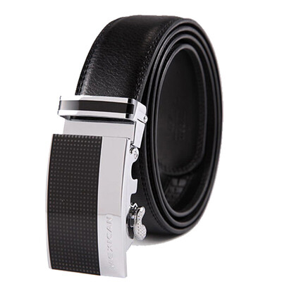 

MEXICAN MenS Automatic Buckle Belts Belt Length adjustment