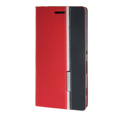 

MOONCASE Sony Xperia C4 чехол Minimalist style Leather Card Wallet Flip Slot Bracket Back чехол Cover Red