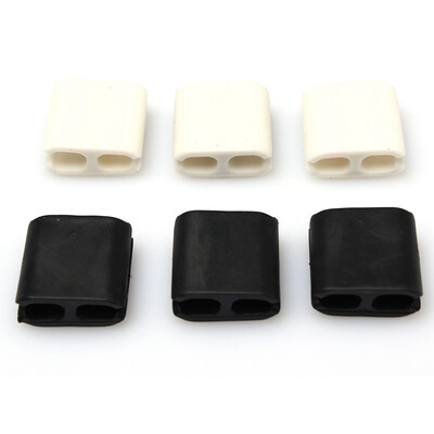 

New 6pcs Plastic Cable Fixer Wire Clip Cord Cable Clip Fixer Holder White3pcs black 3pcs