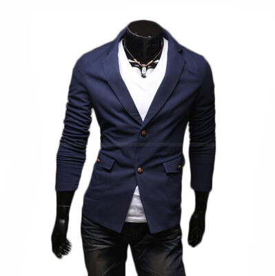 

Zogaa New Mens Suit Slim