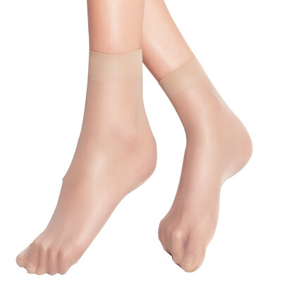 

Jingdong Supermarket] Mona stockings thin transparent crystal silk socks 10 double skin 10 pairs of black 295 are the code