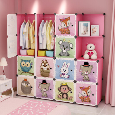 

Silk ColesHome Plastic Storage Cabinet Child Baby Locker Baby Wardrobe Storage Toy Organizer