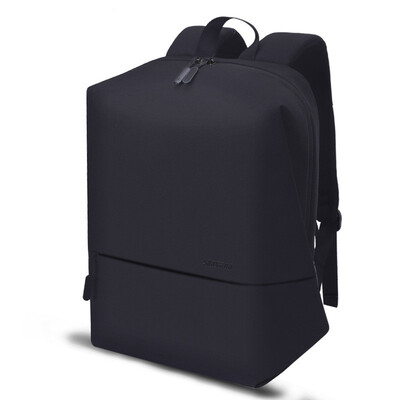 

2018 spring new USB charging shoulder bag mens casual light three piece Backpack