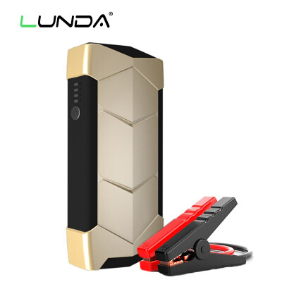 

LUNDA Smart Car Jump Starter ultra-thin mini multi-function portable power source 8000mAh Start the 20 L gasoline vehicles