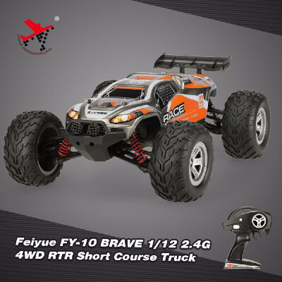 

Feiyue FY-10 BRAVE 112 24G 4WD 30kmh High Speed Electric Power Cross-country PXtoys NO9302 Speed Pioneer 118 RTR Short Cou