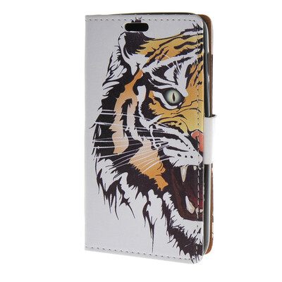 

MOONCASE Case for Alcatel One Touch Pixi 3 (4.5") OT-4027 Leather Flip Wallet Style and Kickstand Case Cover Design / a14