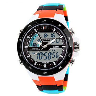 

SKMEI 1016 New Sports Watch Silicone 30M Waterproof Light Digital Watch