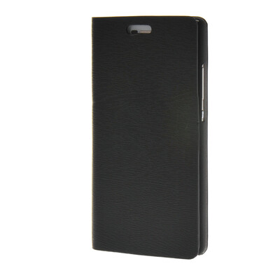 

MOONCASE Leather Side Flip Wallet Card Holder Stand Shell Pouch ЧЕХОЛ ДЛЯ Huawei Ascend P8 Black