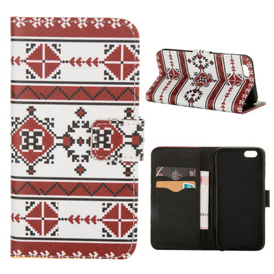 

MOONCASE ЧЕХОЛ ДЛЯ iPhone 6 / 6S (4.7") Flip PU Leather Fold Wallet Card Slot Kickstand Back [Pattern series] /a19