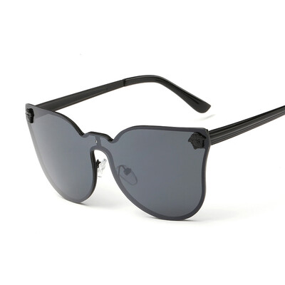 

FEIDU 2016 Fashion Alloy Rimless Sunglasses Women Luxury Brand Designe Vintage Glasses Integrated Sun Glasses UV400 Gafas De Sol