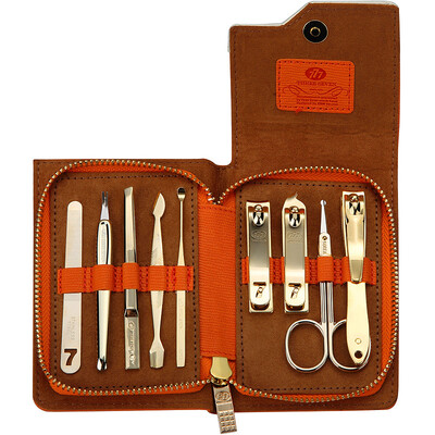 

Jingdong Supermarket 777 Nail Knife Set Nail Clamp Clamp Set 9pcs NTS-1021G Orange Import