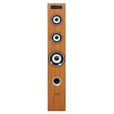 

BAOX BM-606 Wireless Bluetooth Speaker Multimedia Active Computer Speaker Living Room TV Speaker Sound Wood Grain