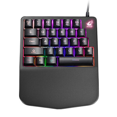 

lesailes K11 one-handed keyboard mechanical feel small keyboard mobile phone eat chicken esports gaming keyboard Jedi surviv