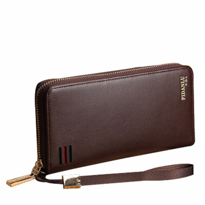 

Men Wallet Long Phone Bag Zipper Large Capacity Handbag