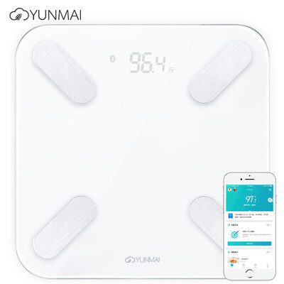 

Yunmai YUNMAI good light mini2 charging smart body fat scale electronic scales fat scales weight scale 29 items body data Bluetooth connection good ligh