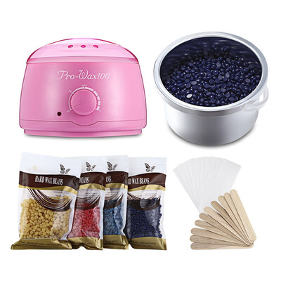 

Paramita Wax Warmer Hair Removal Waxing Kit Electric Wax Heater 4 Flavors Hard Wax Beans 10 Wax Applicator SticksAt-Home Wa