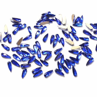 

10pcs Nail Art Water Droplets Drill DIY Jewelry Accessories Shiny Decorator