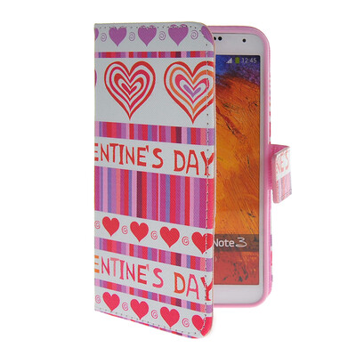 

MOONCASE Pattern Style Leather Side Flip Wallet Card Slot Pouch Stand Shell Back ЧЕХОЛ ДЛЯ Samsung Galaxy Note 3 N9000