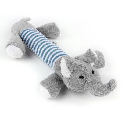 

Pet Puppy жевать Squeaker скрипучий звук Плюшевые Свинья Слон утку для собак Игрушки
