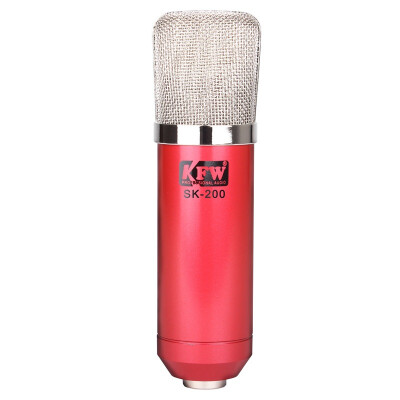 

Kerry Frog KFW SK-200 recording condenser microphone microphone computer recording cover network K song YY UC chat red