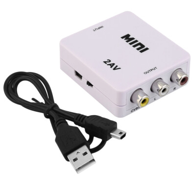 

HDMI к аудио-видео CVBS видео Аудио конвертер адаптер сигнала для ТВ VHS видеомагнитофон DVD