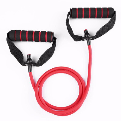 

120cm Elastic Resistance Bands Yoga Pull Rope Fitness Workout Sports Bands Exercise Cords Tube Band Expander