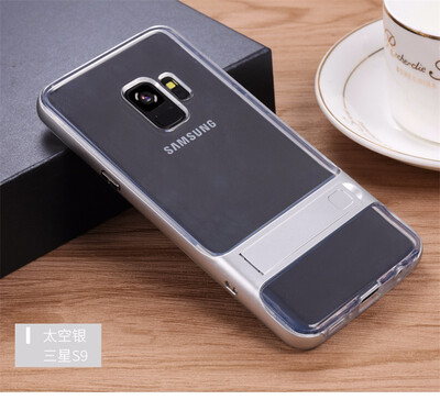 

Goowiiz Phone Case For Samsung Galaxy S9S9 PlusNote 8 Fashion Slim Shockproof Silicone TPU PC Hard Bracket
