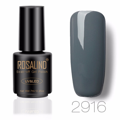 

ROSALIND 7ML Nail Polish Gorgeous Color Nail Gel Polish Vernis Semi Permanent Top Coat Base Coat Gel Nail Varnishes gel lacquer