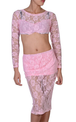 

Women's Sexy Summer Lace Bandage Bodycon Dress Clubwear