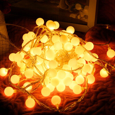 

JULELYS 30M 300 Bulbs Garland LED Ball String Lights Outdoor Christmas Lights Decoration For Wedding Holiday Party Fairy Lights