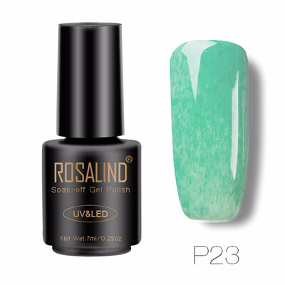 

ROSALIND Black Bottle 7ML Faux Fur Effect P01-12 Gel Nail Polish Nail Art Nail Gel Polish UV LED Long-Lasting 3D Gel Lacquer