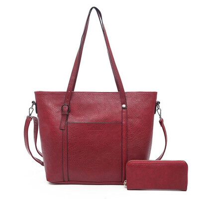 

SMOOZA 2018 Large Capacity Women Bags Shoulder Tote Bags Women Messenger Bags With Wallet Famous Designers Leather Handbags Sac
