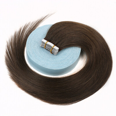 

BHF Hair Tape Hair Extension Remy Invisible Brazilian Human Hair 16-22" In Stock Double Sided 20Pcs 40G Per Package