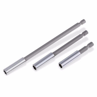

3pcs Socket Extension Bar 14 Inch 60 - 150mm Drive Ratchet Wrench Tools Extender