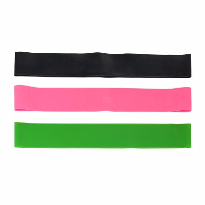 

3PCS Sports Exercise Resistance Loop Bands Set Elastic Booty Band Set for Legs And Strength Training